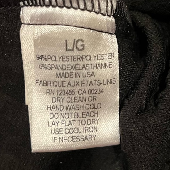 Chequer Women’s Black Sheath Dress, Size 10 - Picture 3 of 7